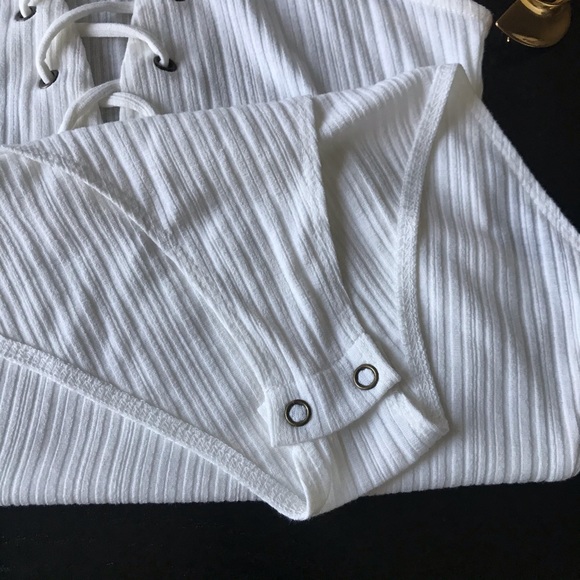 FOREVER 21  lace front bodysuit SOLD - Picture 5 of 6